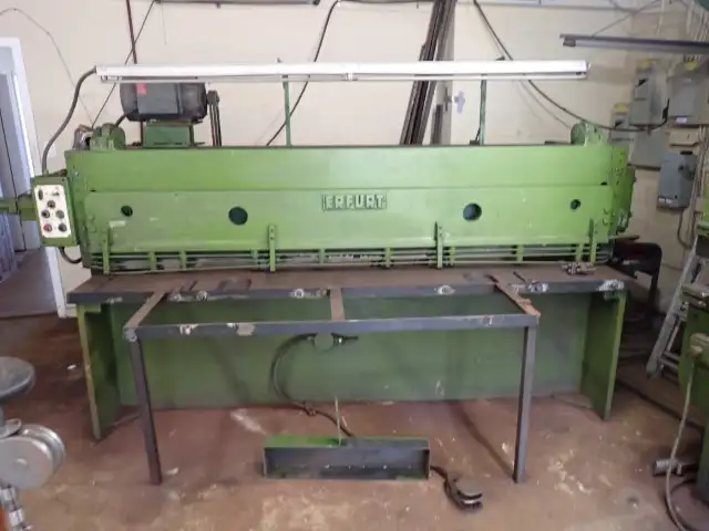 ERFURT 99' Mechanical Guillotine Shear