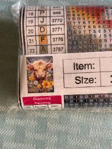 Set of 3 Highland Cows Diamond Art Kits - Photo 3