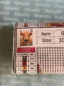 Set of 3 Highland Cows Diamond Art Kits - Photo 4