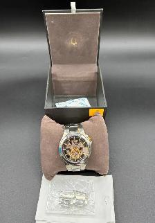 Bulova 98A224 Automatic Watch in Box with Extra Links