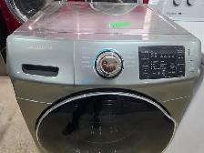 LIKE NEW! Samsung 27' Stainless Steel Front-Load Washer - Photo 2