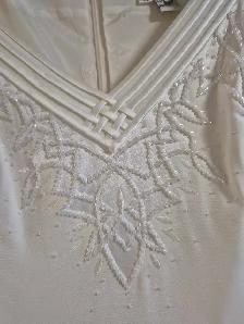 Ivory Wedding Dress Size 14-20    Leather Wedding Boots - Photo 2