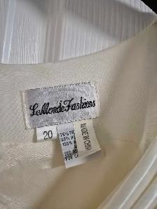 Ivory Wedding Dress Size 14-20    Leather Wedding Boots - Photo 4