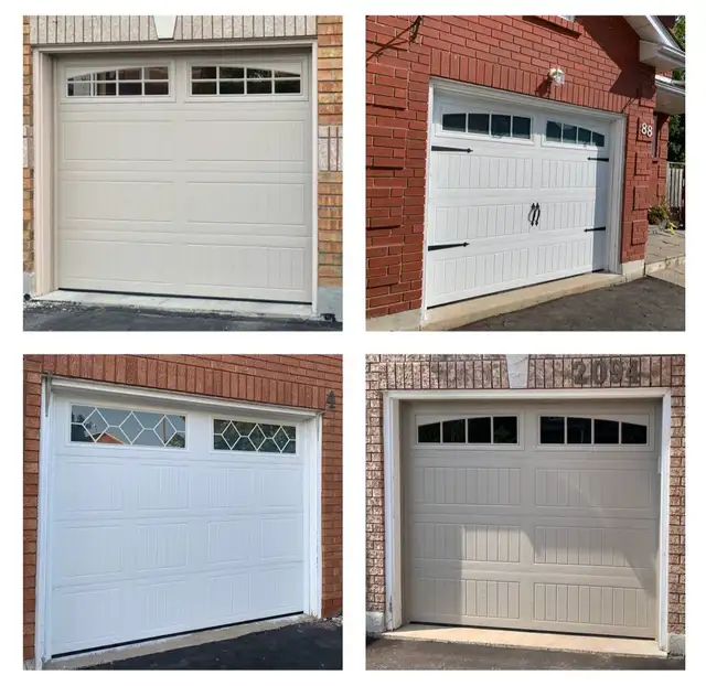 3 Layer steel Injected Foam Insulated doors  installed fr$899