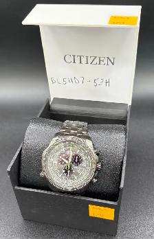 Citizen BL5407-53H Brycen Eco-Drive Watch in Box with Booklet - Photo 7