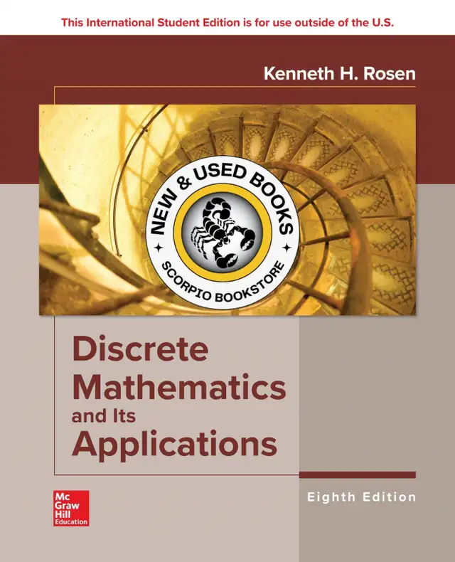 Discrete Mathematics and Its Applications 8E 9781260091991