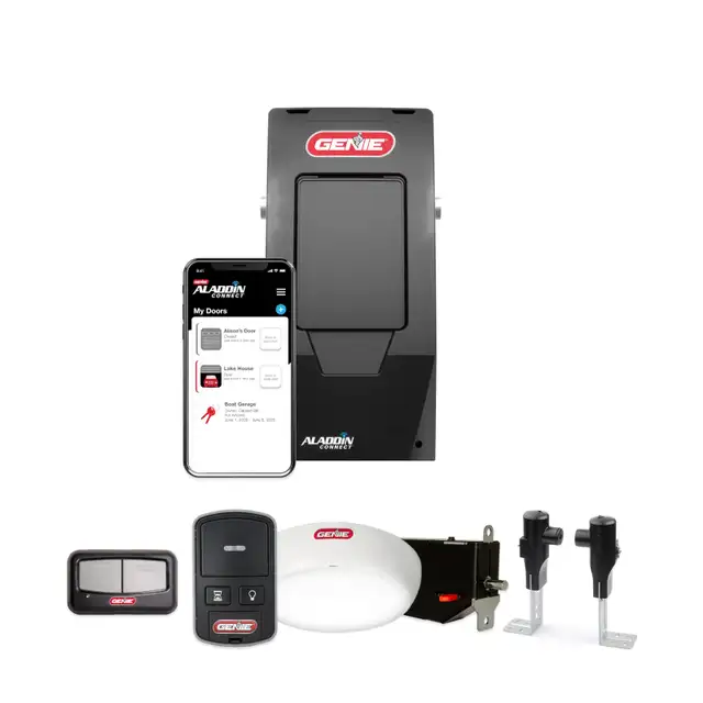 Garage Door Genie 6172H-O Wall Mount Smart Garage Door Opener wi
