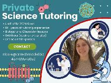 Bilingual Science Tutor - Grade 1-12 Private Lessons