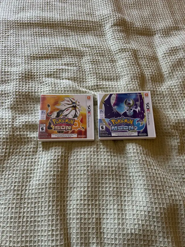 Pokémon Sun & Moon games for Nintendo 3DS