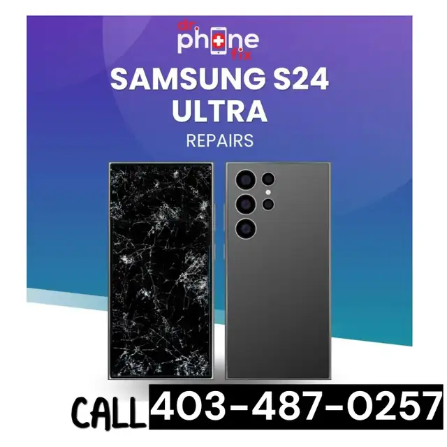 'SCREEN REPLACEMENT OF SAMSUNG S24 ULTRA WITH OEM SCREEN'
