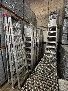 Used aluminum step ladders 8’ to 12’ - Photo 3