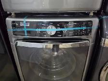 WOW! Maytag 27' Grey Front-Load Stackable Washer & Dryer Set - Photo 3