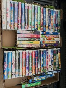 I HAVE 52 WALT DISNEY VHS MOVIES FOR SALEAS PICTURED