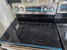 Samsung 30' Stainless Steel Electric Ceramic Top Stove Oven - Photo 2