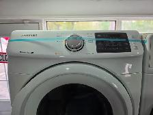Samsung 27' White Front-Load Stackable Washer & Electric Dryer - Photo 6