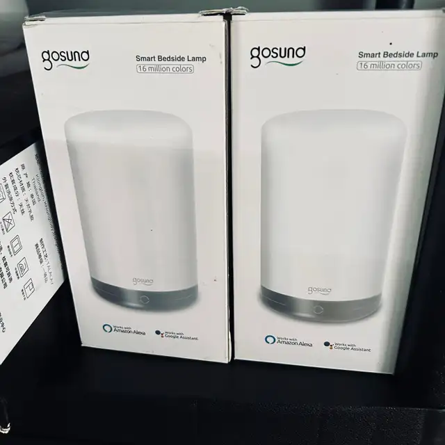 2 NEW IN THE BOX GOSUND USB LED MULTI COLOR SMART LAMPS