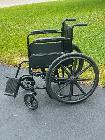 new in box manual foldable Wheelchair 20' with elevated footrest