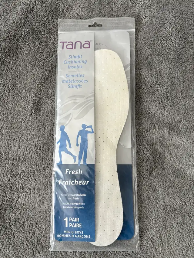 Tana Slimfit Cushioning Insoles Brand New