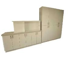 EXCELLENT DEAL.. 4 PIECE KITCHEN COUNTER AND CUPBOARD