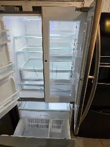LG 33' Stainless Steel French Door Fridge Bottom Freezer - Photo 4