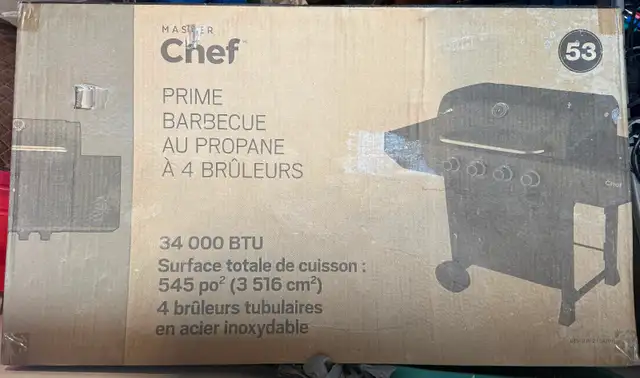 Brand New Never Opened Still In Box BBQ
