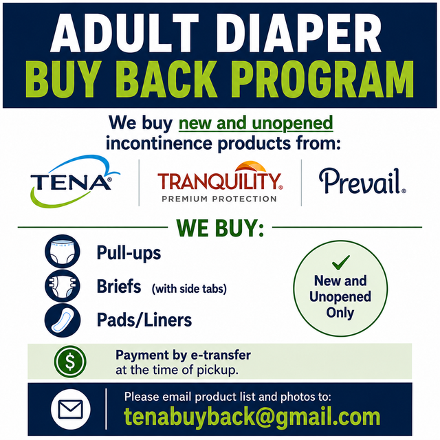 Adult Diaper Buy Back Program