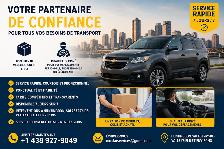 Petit déménagement • Livraison • Chauffeur privé