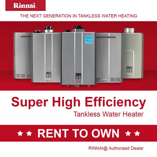 On-Demand Tankless Water Heater - Call Today, Installed Tomorrow