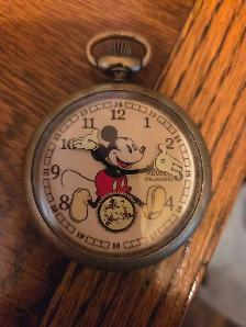 Ingersoll Mickey Mouse Pocket Watch