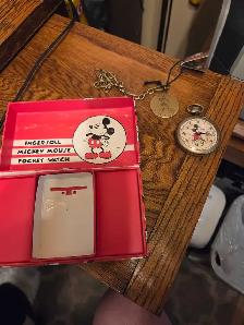 Ingersoll Mickey Mouse Pocket Watch - Photo 4