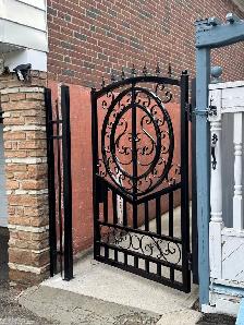 Single and Dual Swing Wrought Iron Gates Metal Gates - Photo 2