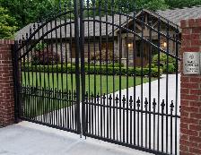 Single and Dual Swing Wrought Iron Gates Metal Gates - Photo 10