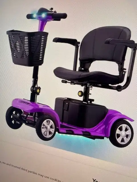 New in box 4 Wheel Electric Mobility Scooters for Adults $550