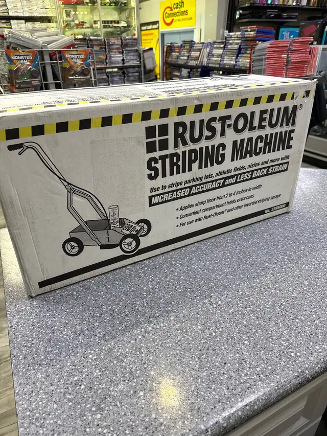 Rustoleum Striping Machine NIB