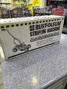 Rustoleum Striping Machine NIB