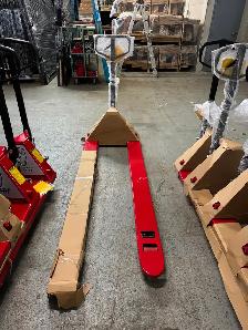Manual and Electric Pallet Jacks Pump Trucks Warehouse Products - Photo 4