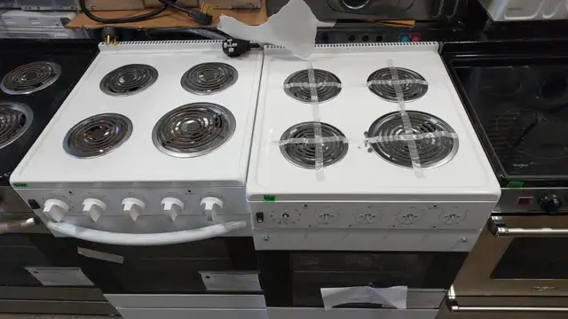 24' Electric Stove - New Open Box | White | Great Price | GTA