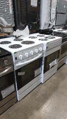 24' Electric Stove - New Open Box | White | Great Price | GTA - Photo 3