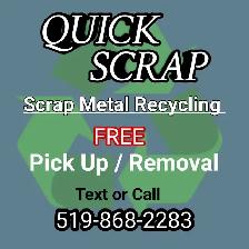 FREE Scrap Metal Pick Up / Removal