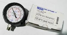 ONE NEW WIKA XSEL 30PSI 1/2 NPT PRESSURE GAUGEP/N 9837523 AND O
