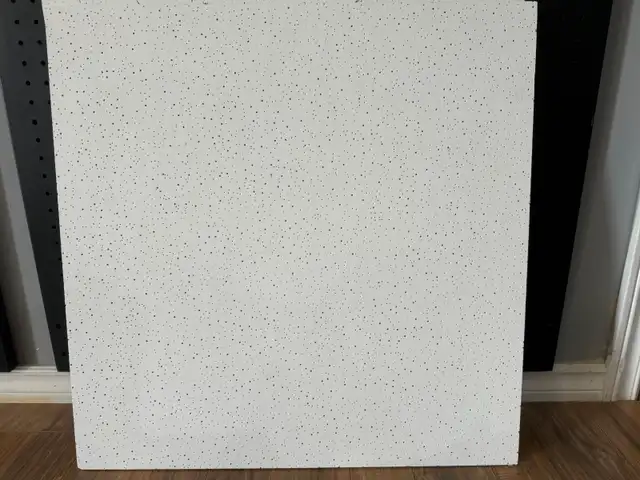 White and Black Mineral Fiber Ceiling Tiles 2 FTx2 FT & 2FTx4FT