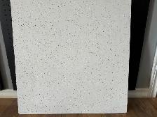 White and Black Mineral Fiber Ceiling Tiles 2 FTx2 FT & 2FTx4FT