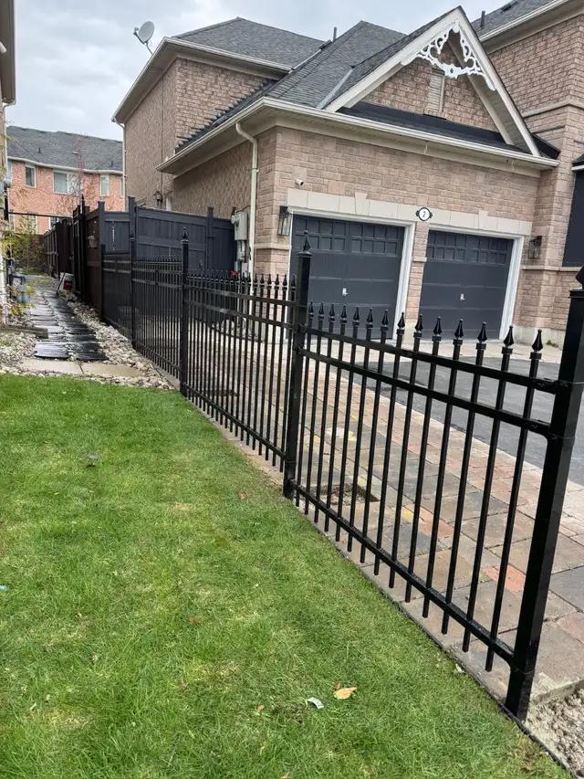 Aluminum and Steel Fences Outdoor Fences Security Fences