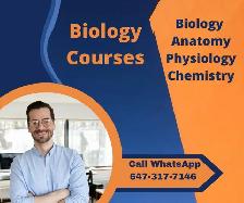 Chemistry Biology Anatomy Physiology Exam & Courses Help