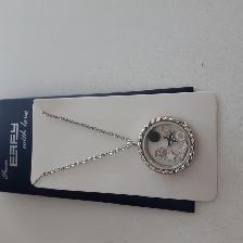 COLLIERNEUF ARGENT 12'LON 7 DÉCOS SANS L'ITEM QUI S'OUVRE $20.00 - Photo 3