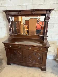 Free delivery Antique Oak Sideboard made in England