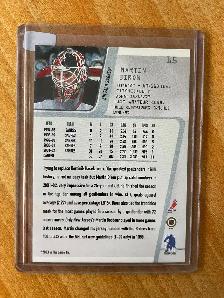 2002-03 Between the Pipes NHL All-Star Game #15 Martin Biron #'d - Photo 2