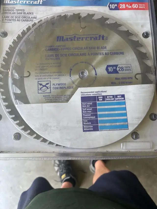 carbide tipped circular saw blades