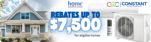 HVAC Rebates Up to $7,500 – Upgrade Your Home Comfort!