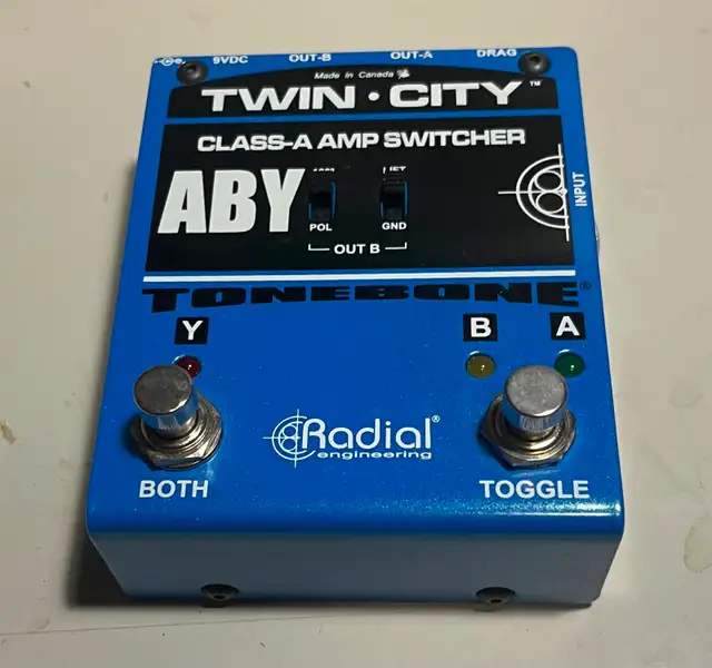 Radial Twin City Amp Switcher
